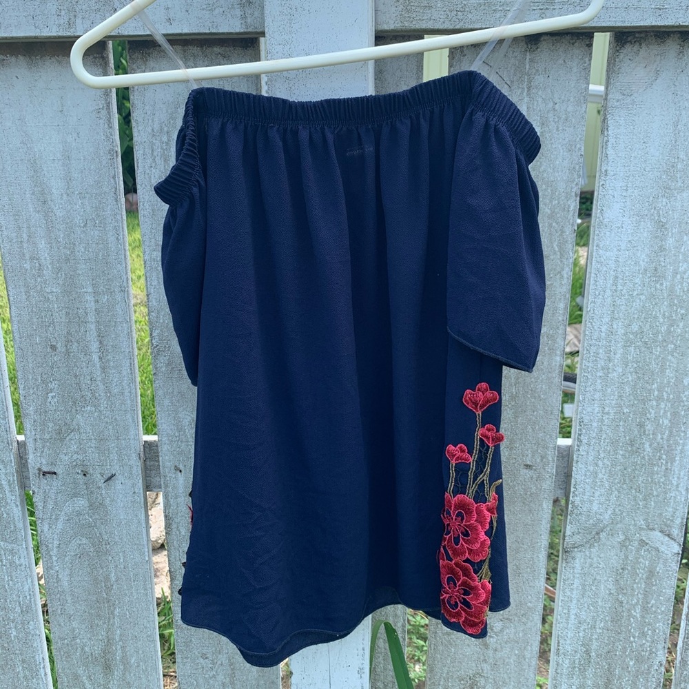 Off the shoulder shirt